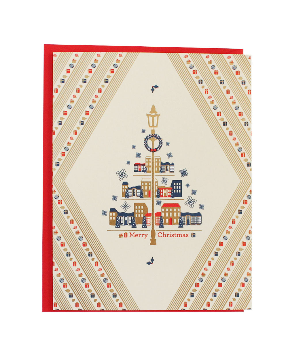 Christmas Village Greeting Card