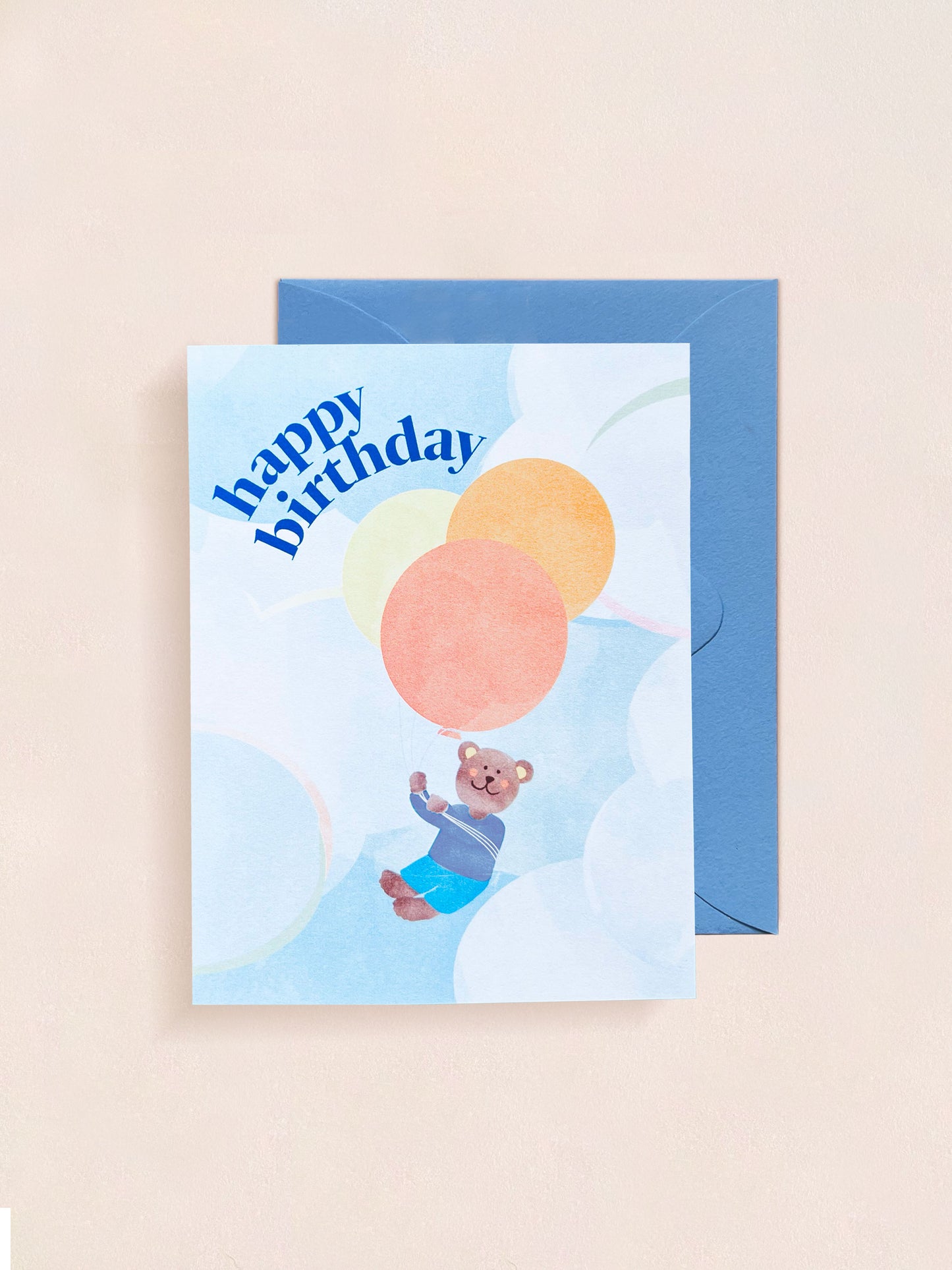 Birthday Bear Greeting Card